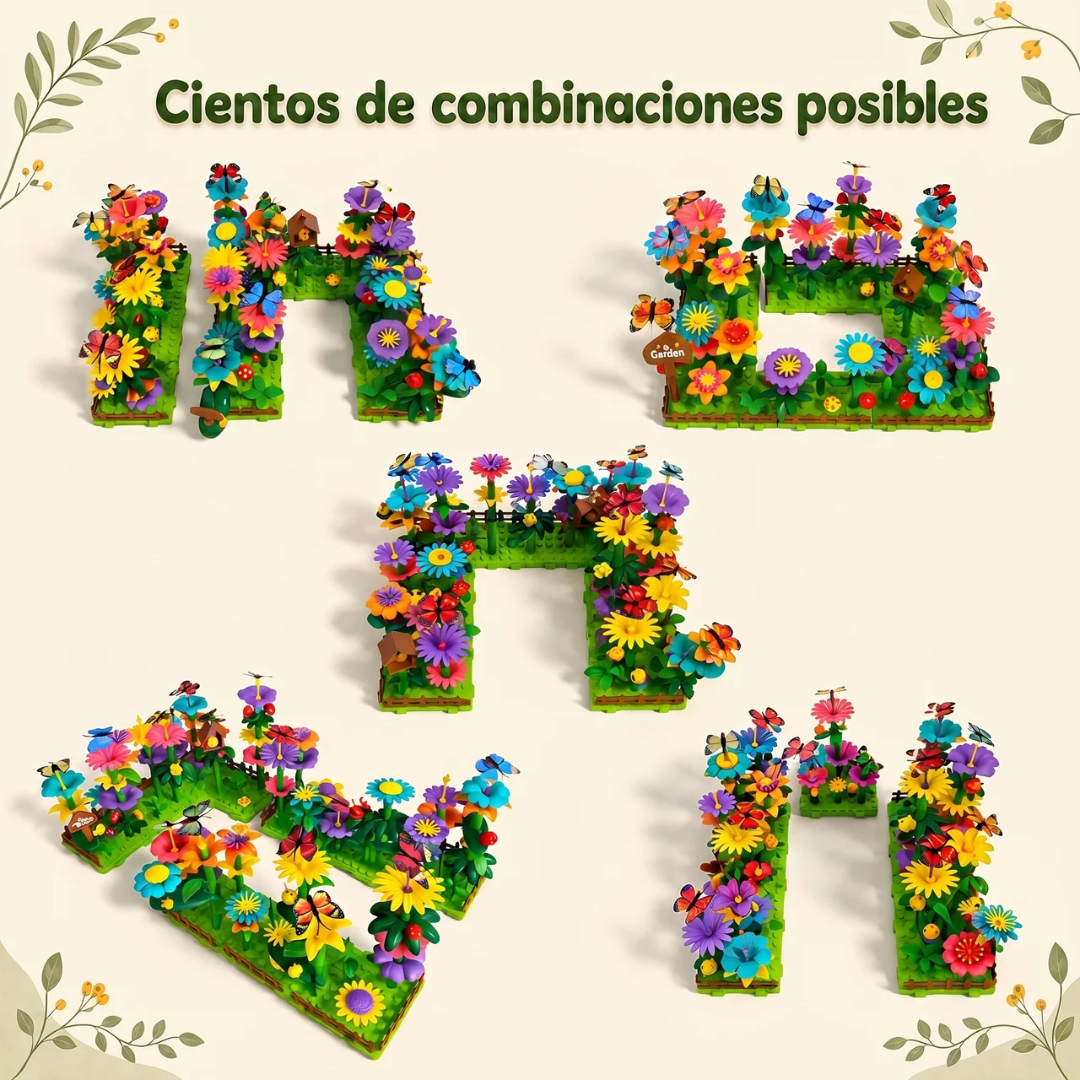 Jardín Creativo - Set de 332 piezas