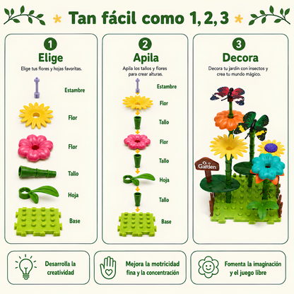 Jardín Creativo - Set de 332 piezas
